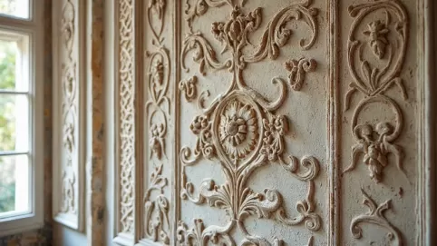 szlachetny tynk gipsowy