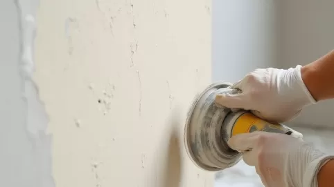 szlifowanie tynków gipsowych