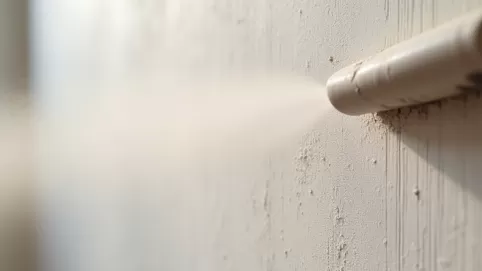 Szlifowanie tynku gipsowego