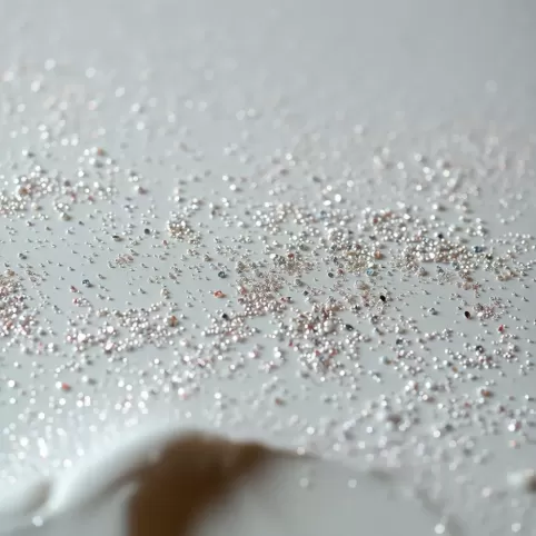 Tynk żywiczny z brokatem