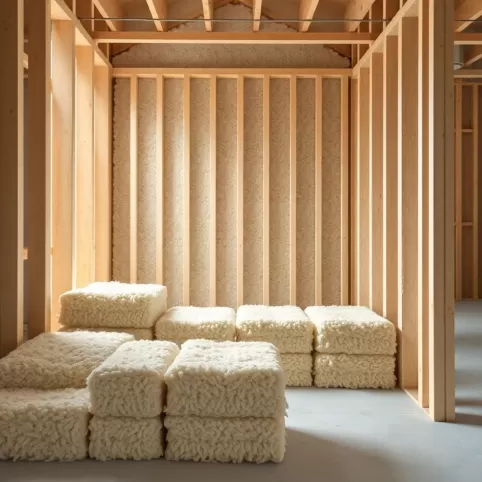 Wełna do ścian działowych