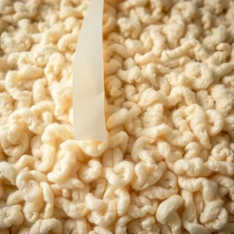 Wełna do wentylacji z klejem