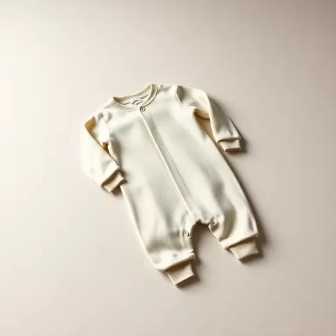 Wełna merino dla dzieci kombinezon