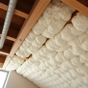 Wełną mineralną na strop