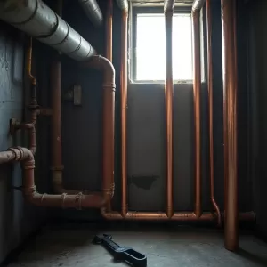 Wymiana rur centralnego ogrzewania w bloku