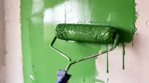 zielony grunt pod tynk gipsowy