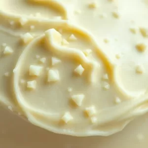 Zwarzony tynk z mleka skondensowanego