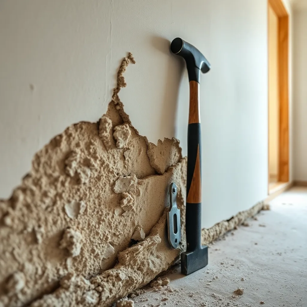 Skuwanie tynku cena za m2