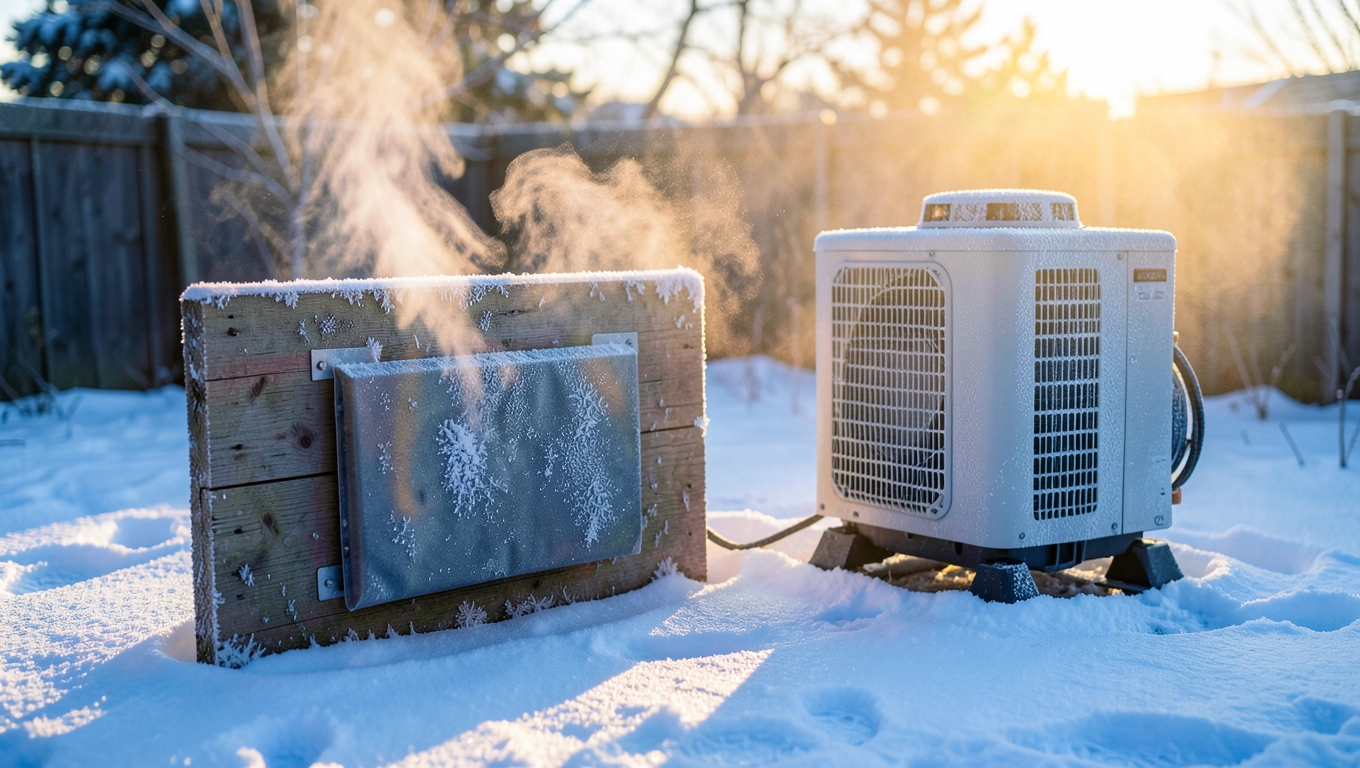 Sprawność w mrozy jak radzi sobie folia grzewcza i pompa przy -20°C?
