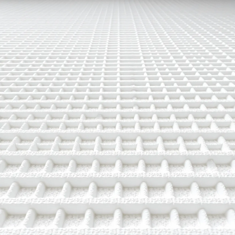 Styropian z rowkami pod ogrzewanie podłogowe