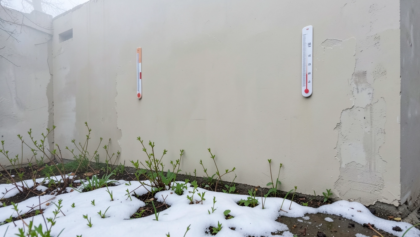 Temperatura aplikacji Arago tynku cementowo-wapiennego
