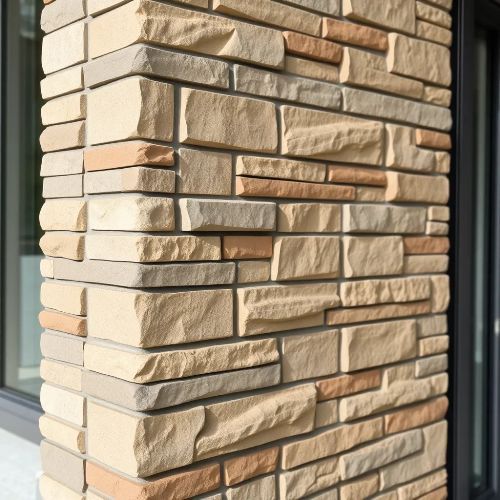 Tynki ozdobne zewnętrzne z efektem kamienia