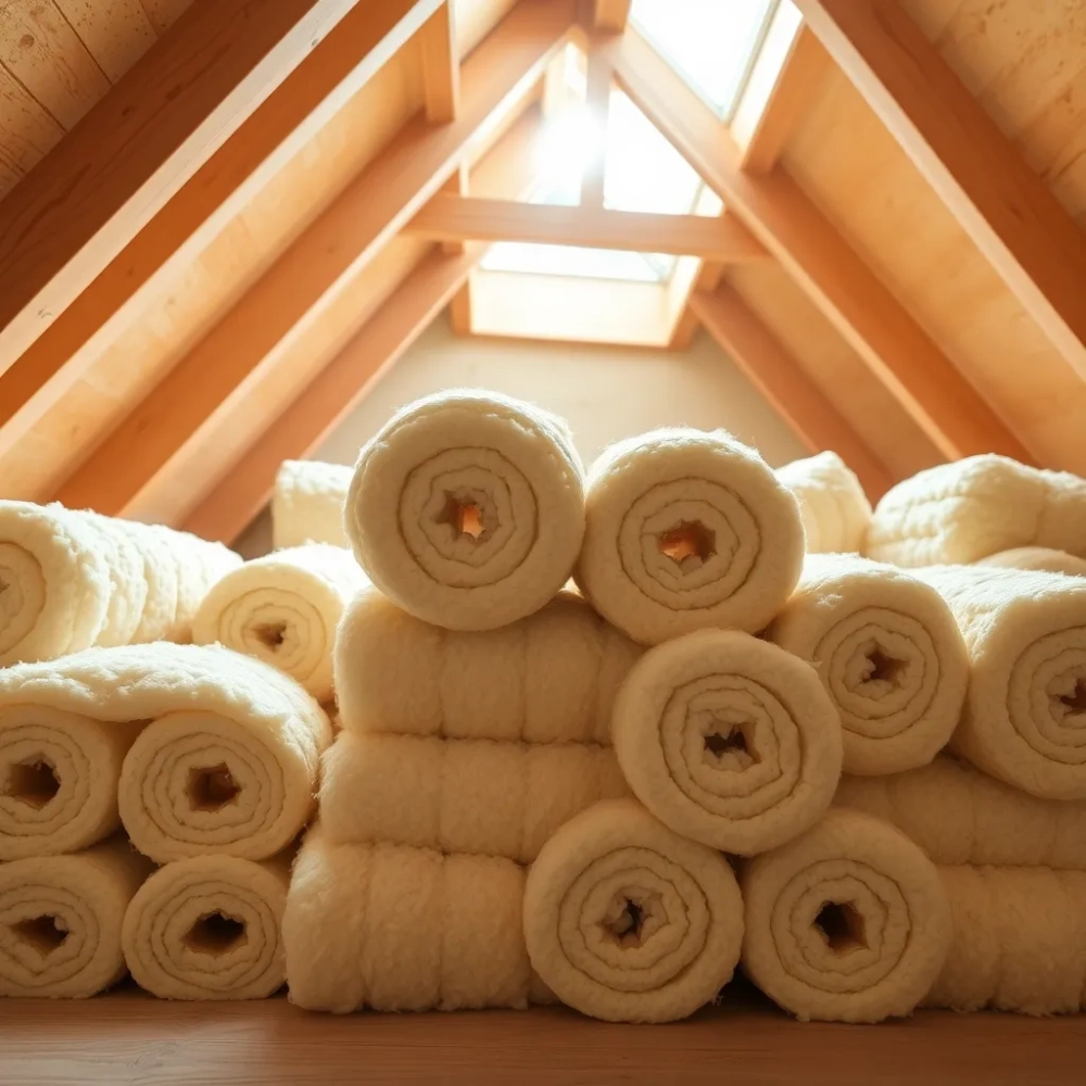 Wełną do ocieplania poddaszy