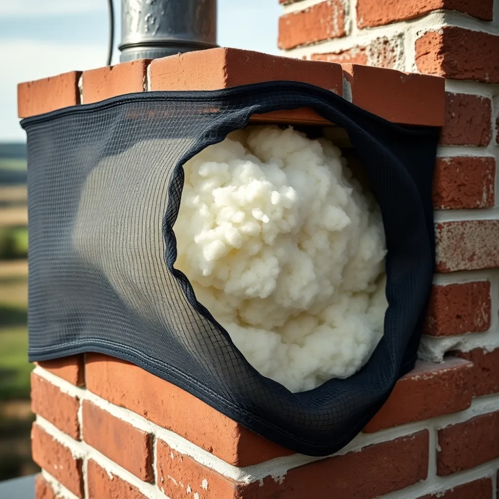 Wełna do ocieplenia komina na zewnątrz