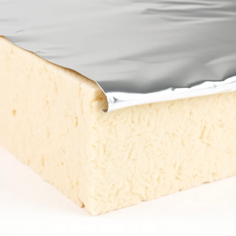 Wełna mineralna z folią aluminiową do kominków