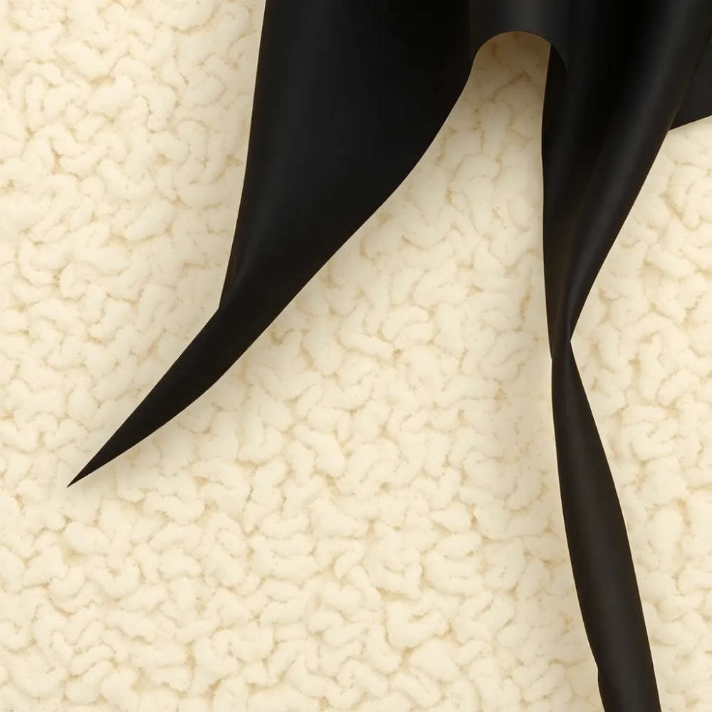 Wełna z welonem 20 cm