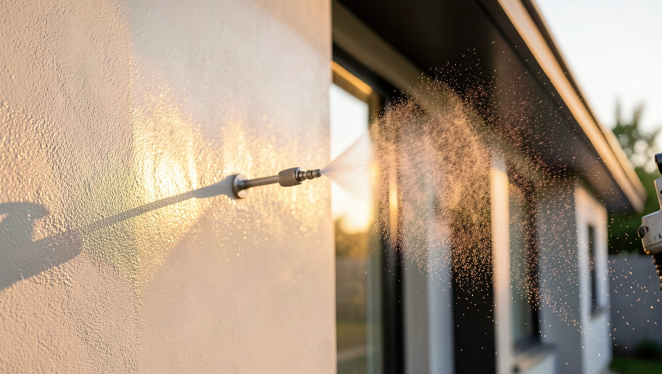 wydajność tynku silikonowego natryskowego