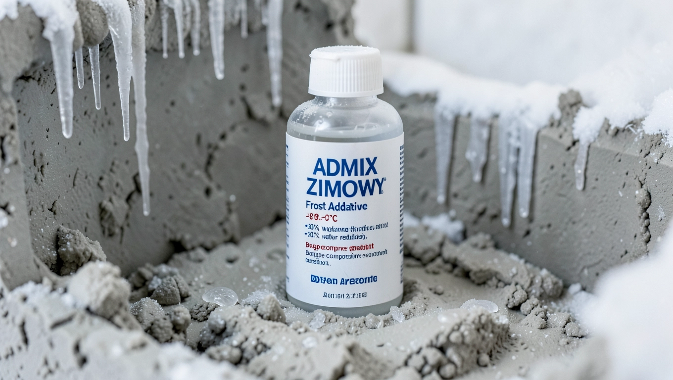 Zalety dodatku mrozowego ADMIX LIQUID ZIMOWY