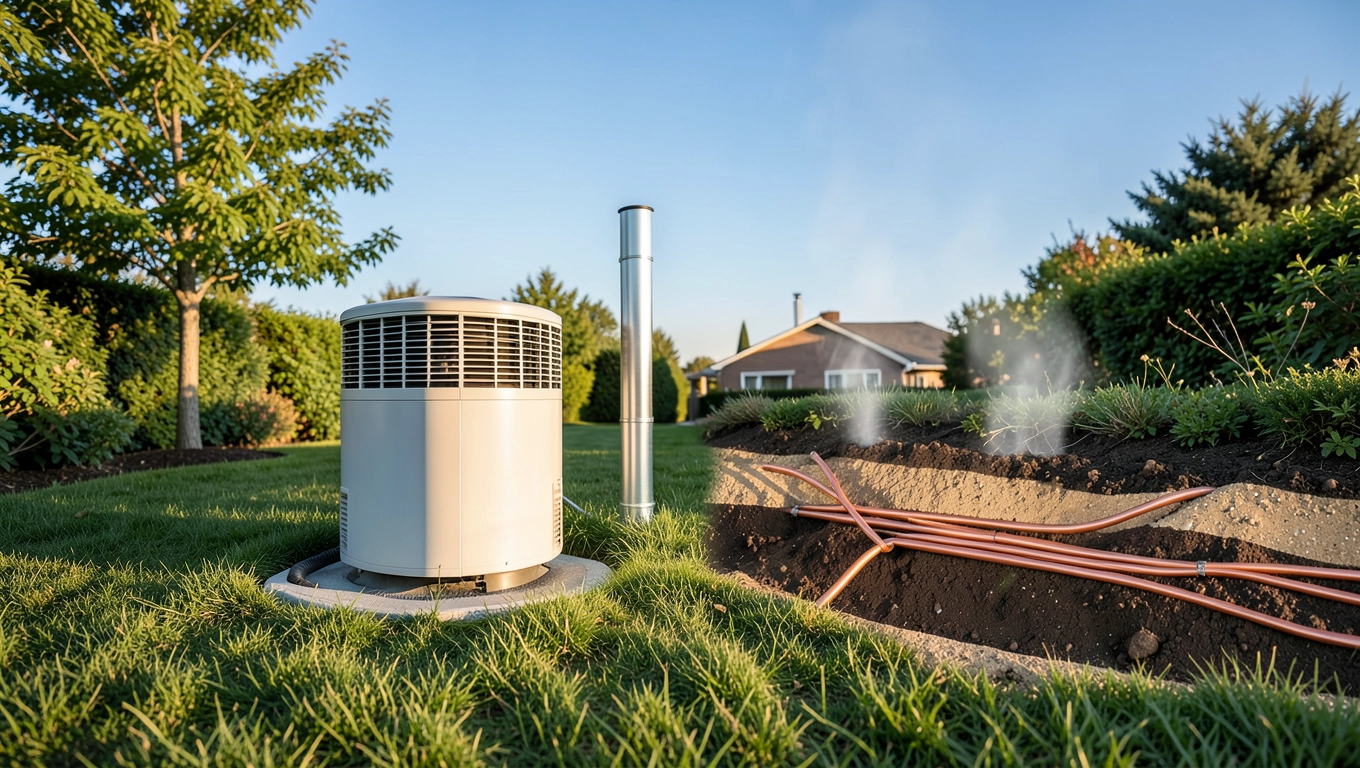Zalety i wady gruntowej pompy ciepła z pionowym wymiennikiem
