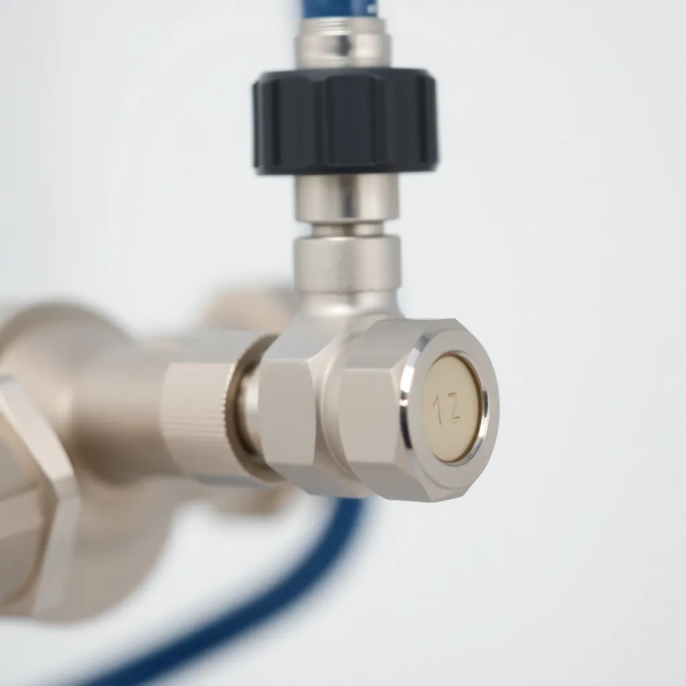 Zawór do rozdzielacza ogrzewania podłogowego