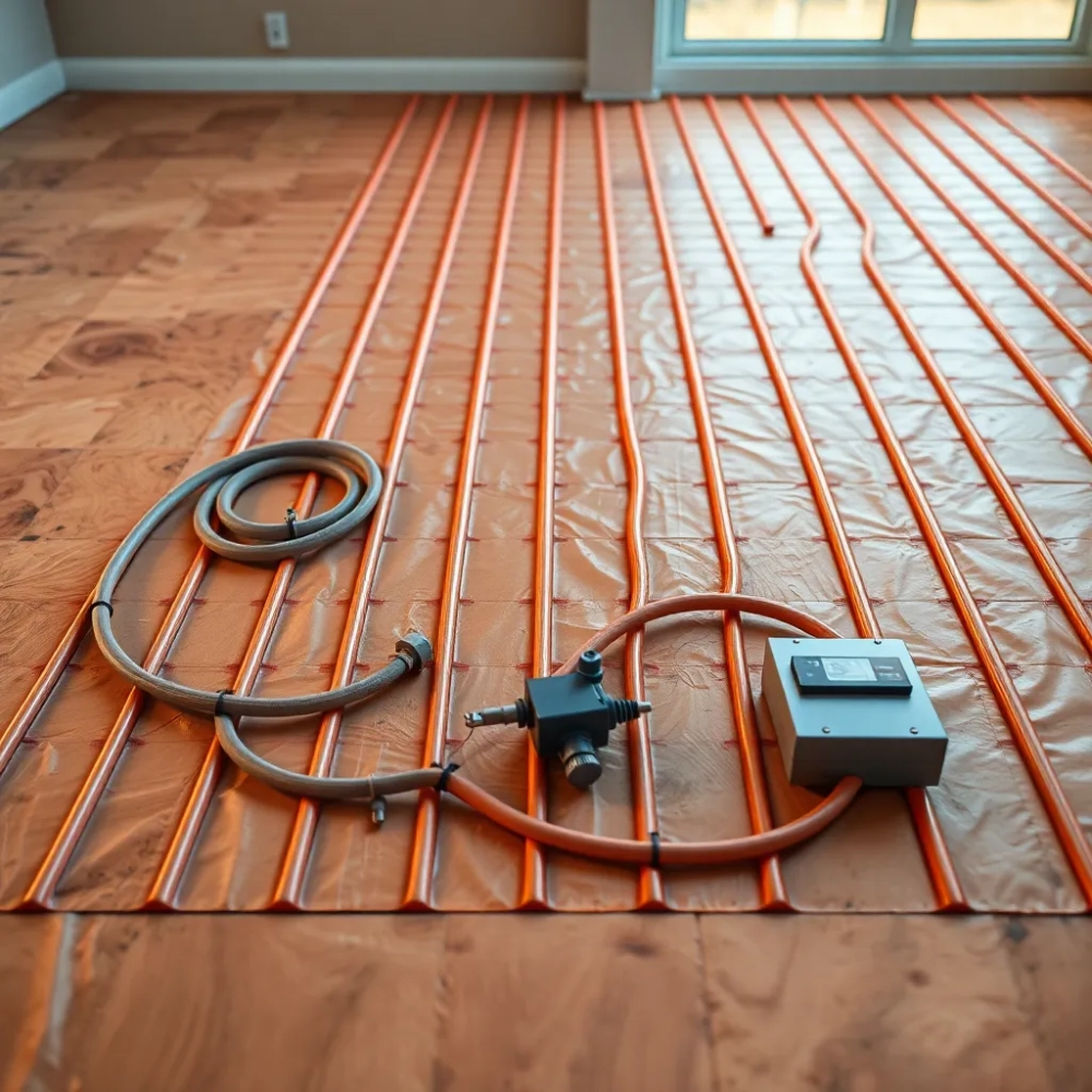 Zestaw do ogrzewania podłogowego